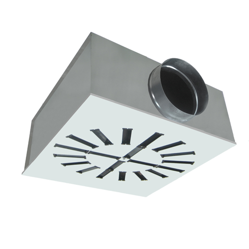 Swirl diffuser square shape